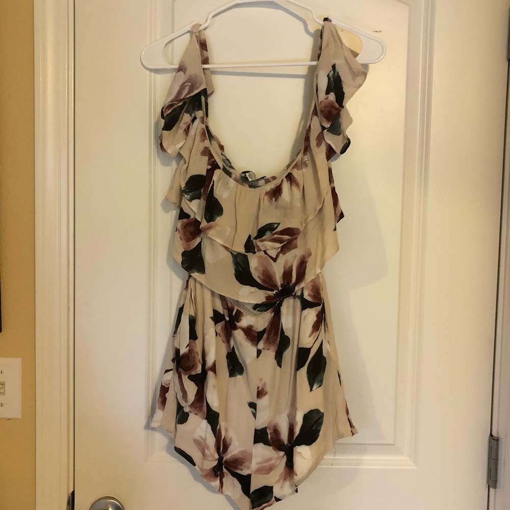 American Eagle Floral Romper